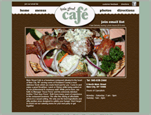 Tablet Screenshot of mainstreetcafe.biz